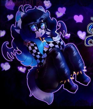 Blue Hair Rule 34 Image