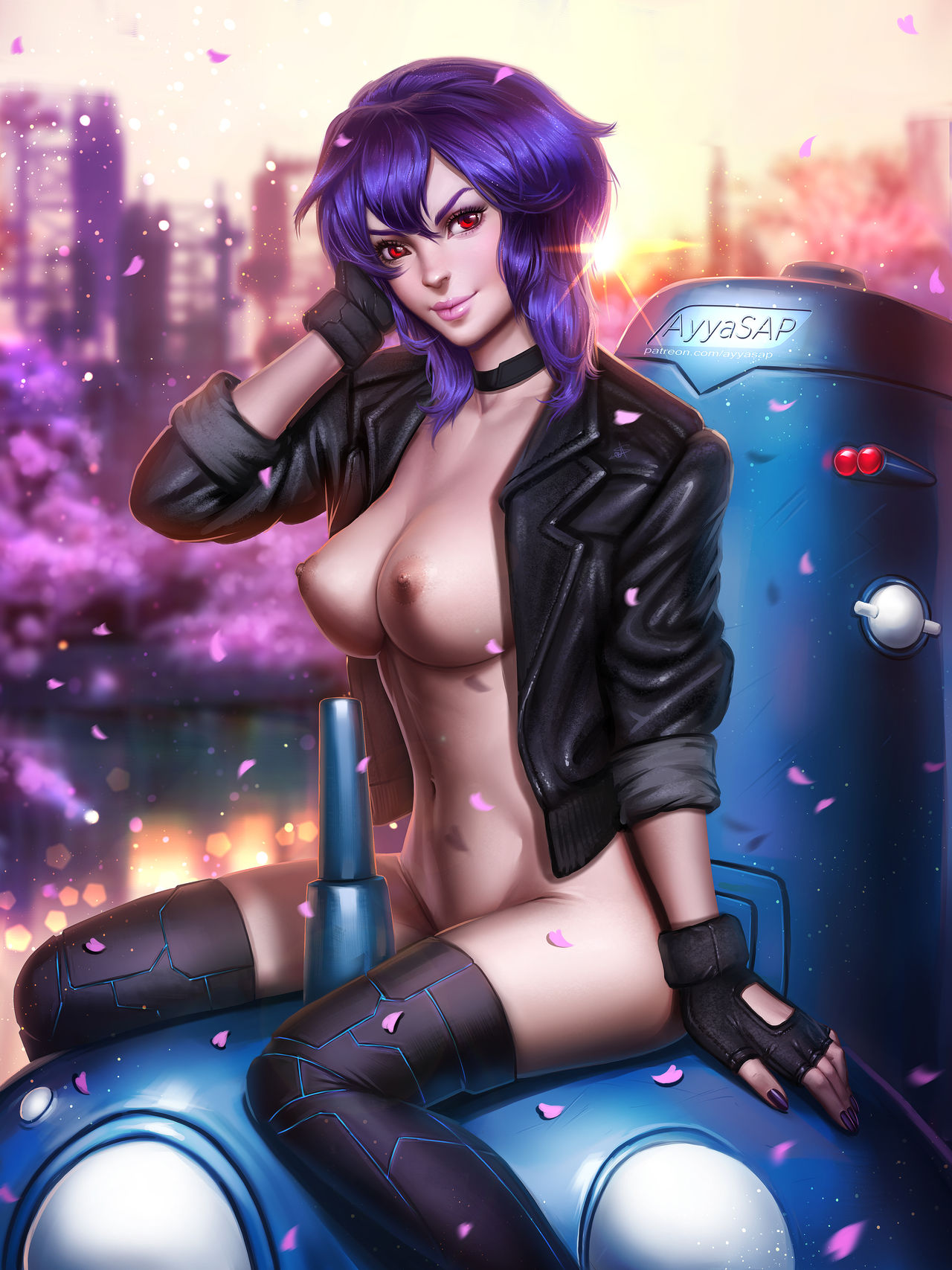 Kusanagi Motoko (Ghost In The Shell) Rule 34 Image