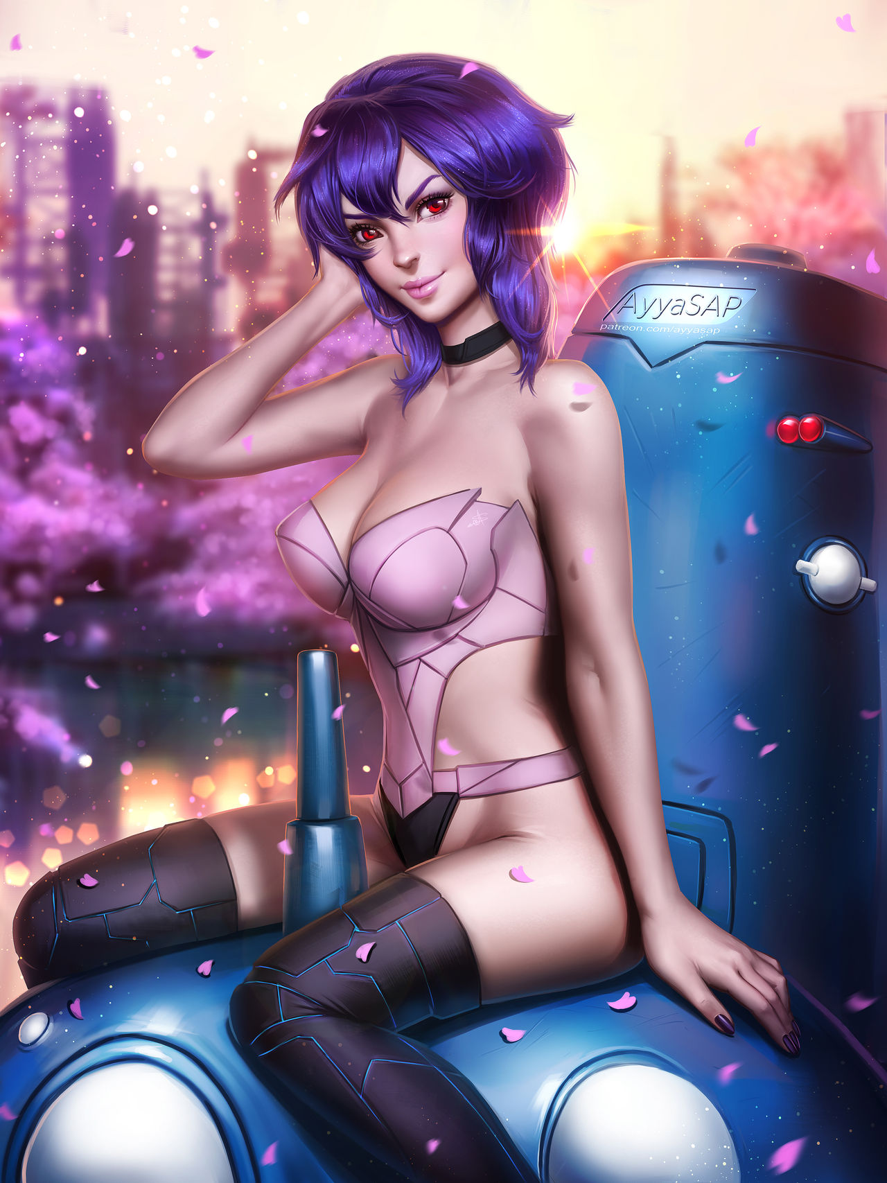 Kusanagi Motoko (Ghost In The Shell) Rule 34 Image