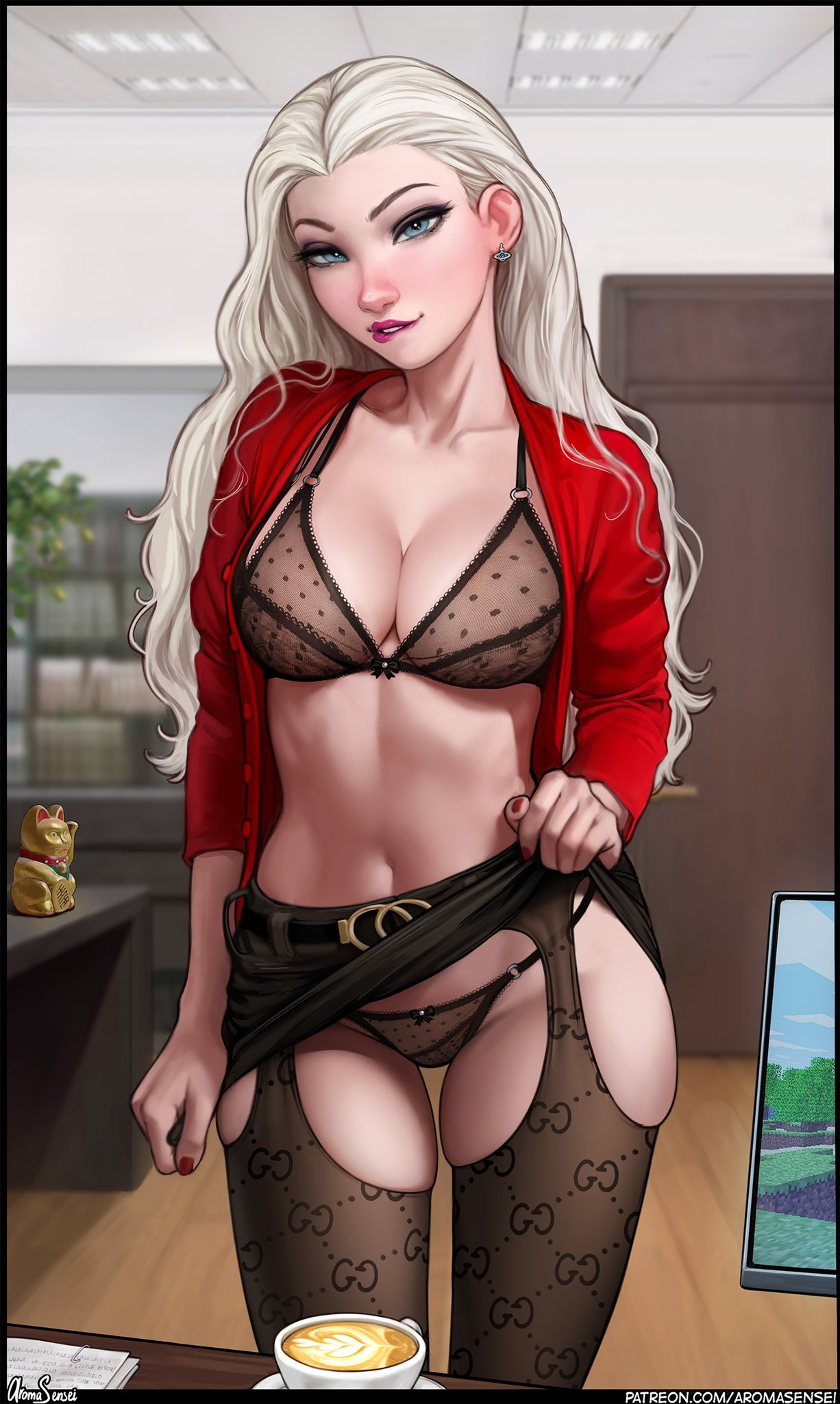 Elsa (Frozen) Rule 34 Image