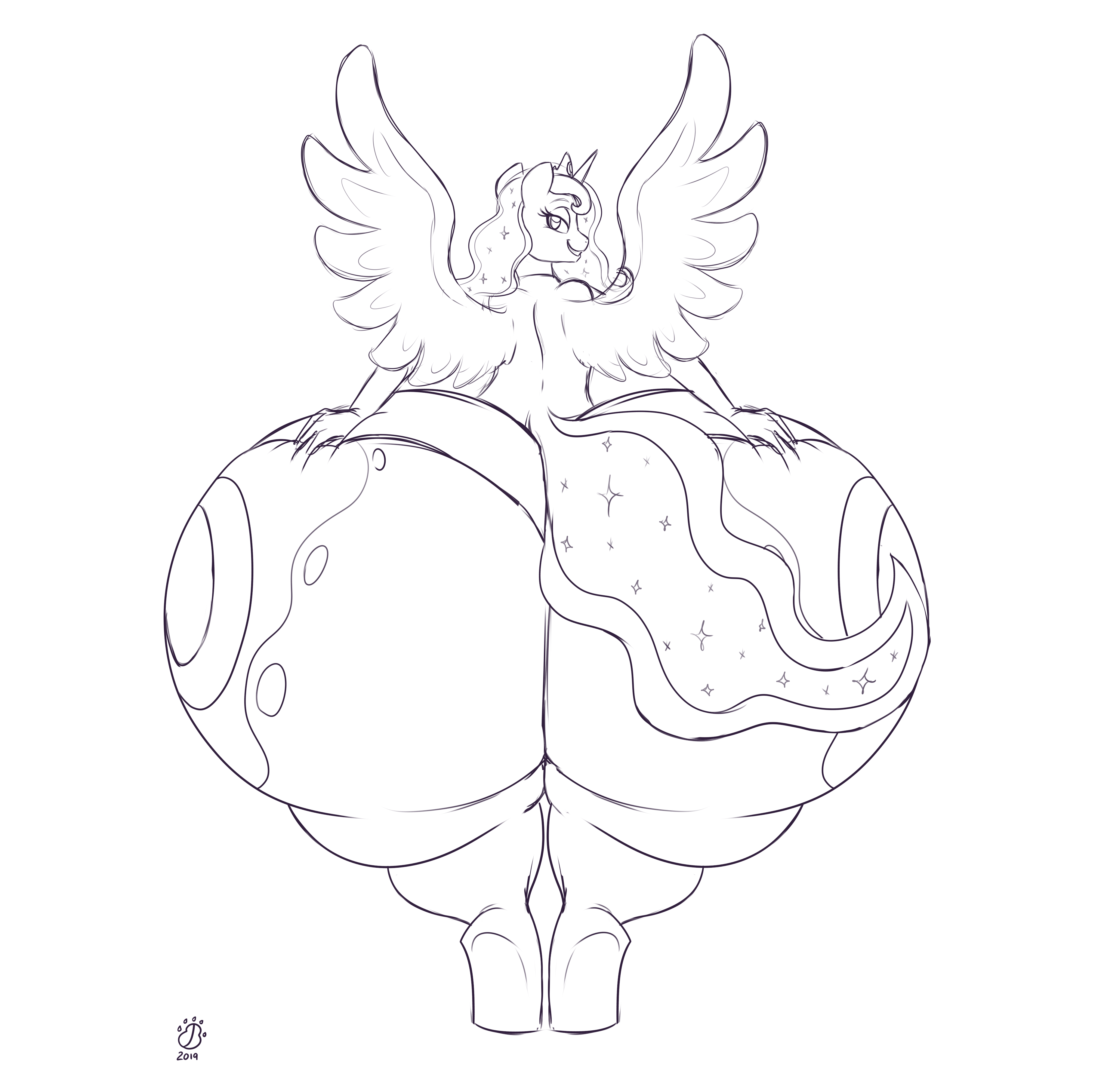 Princess Luna (Mlp) Rule 34 Image