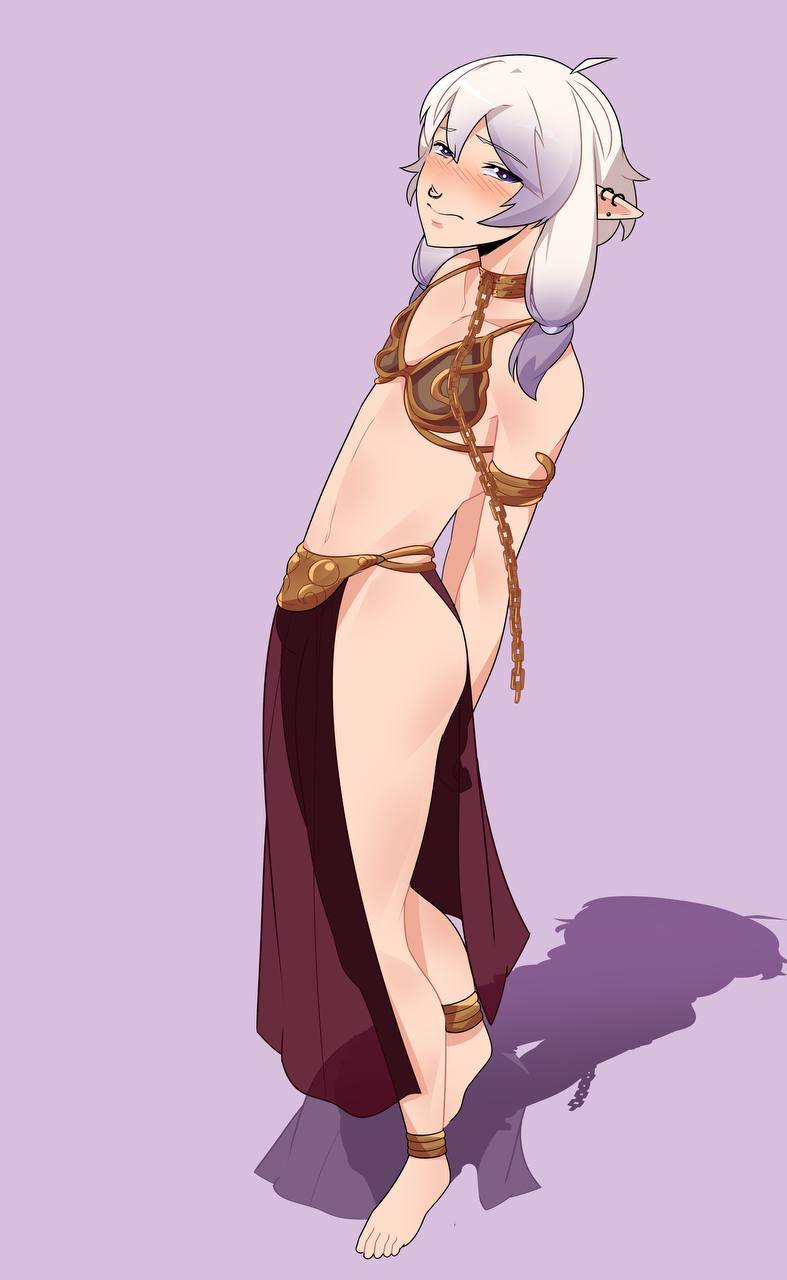 Slave Leia (Cosplay) Rule 34 Image
