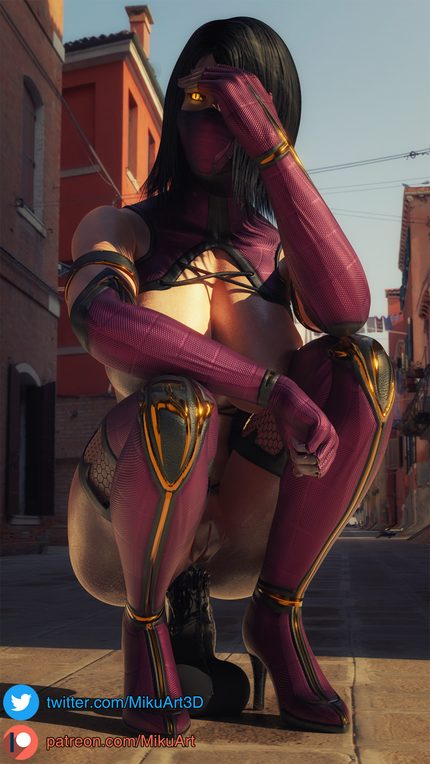 Mileena (Mortal Kombat) Rule 34 Image