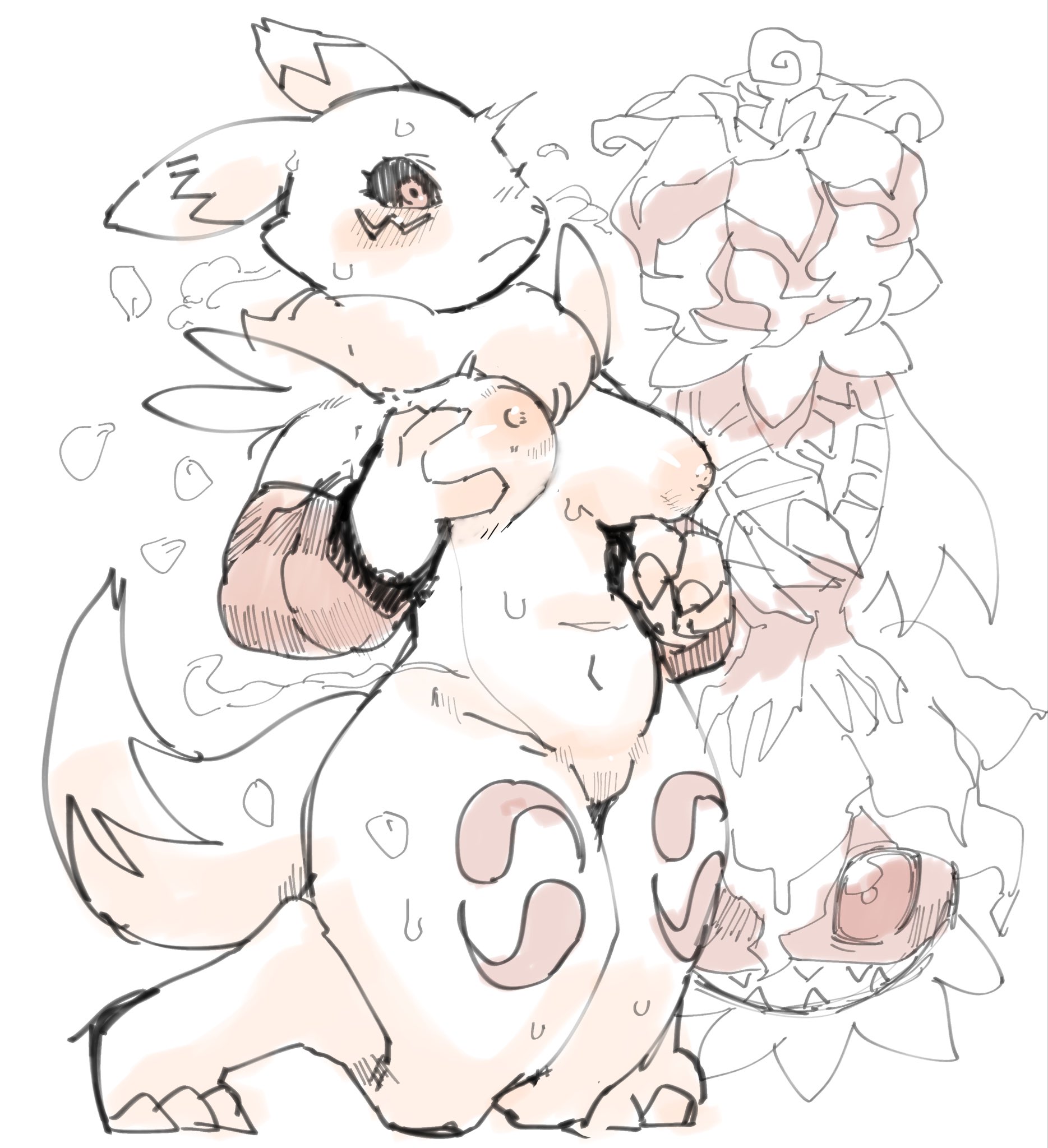 Renamon (Digimon) Rule 34 Image