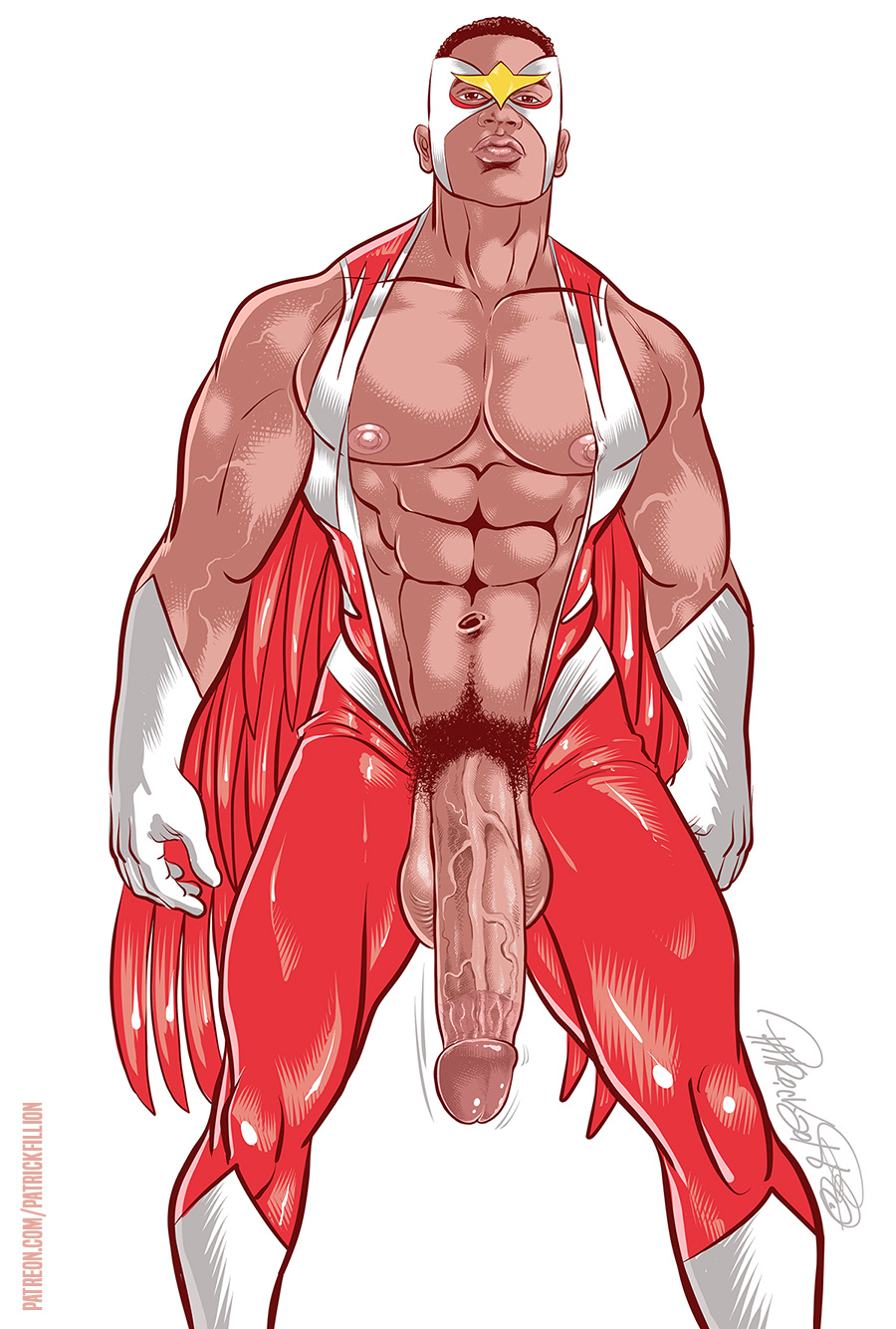 Sam Wilson (Marvel) Rule 34 Image