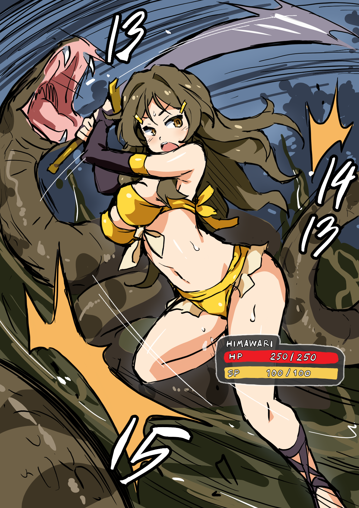 Shinomiya Himawari (Vividred Operation) Rule 34 Image