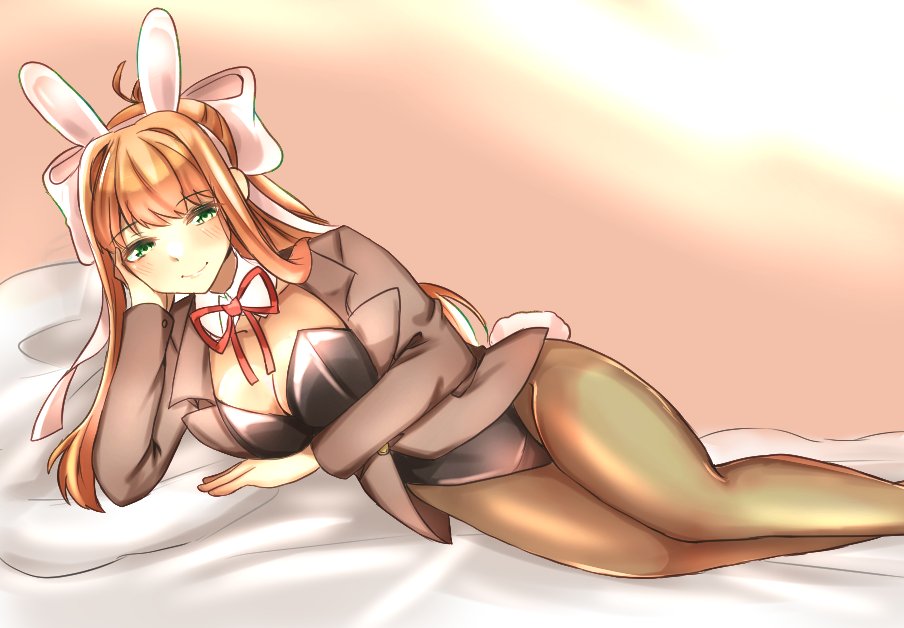Monika (Doki Doki Literature Club) Rule 34 Image