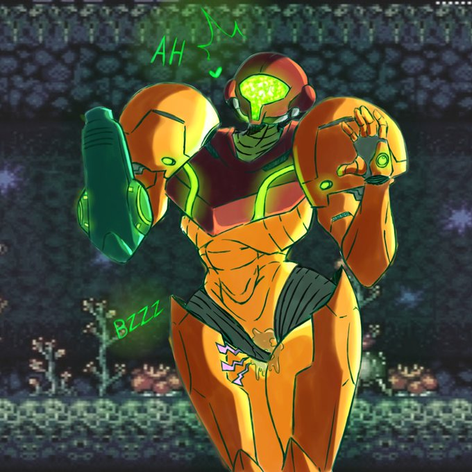 Armored Samus (Metroid) Rule 34 Image