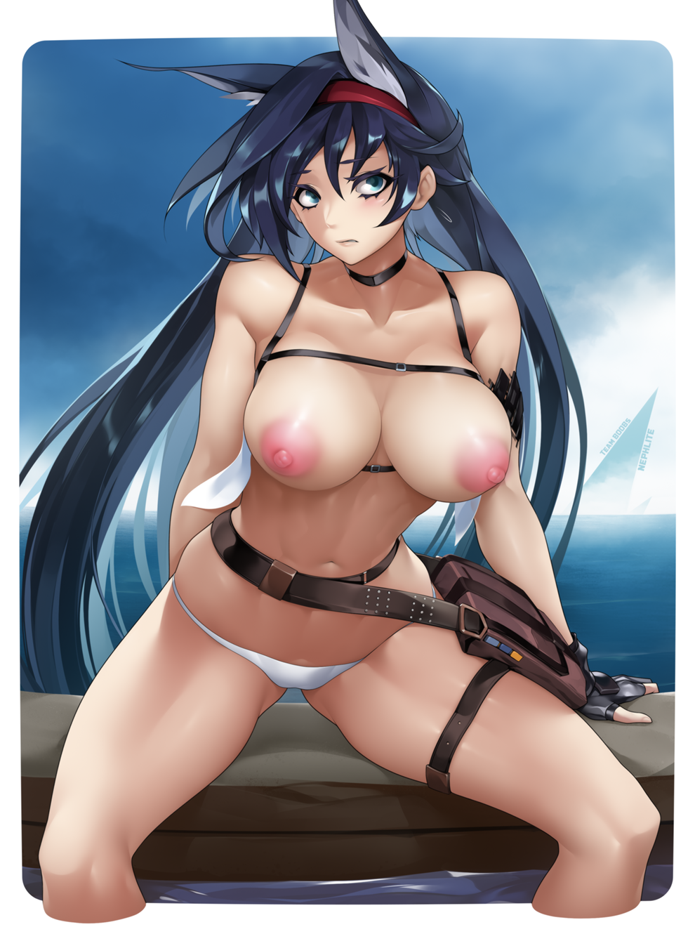 Blaze (Arknights) Rule 34 Image