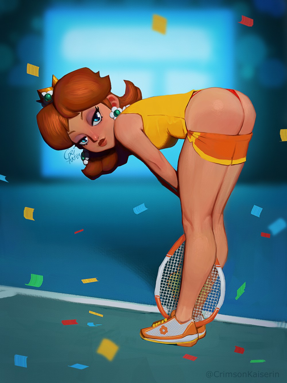 Princess Daisy (Mario (Series)) Rule 34 Image