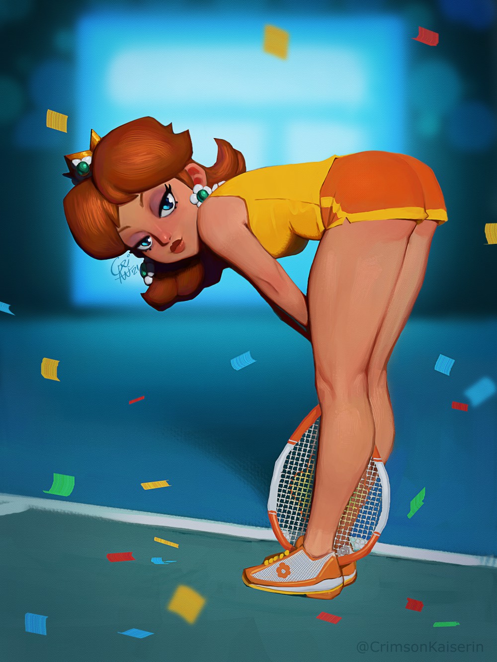 Princess Daisy (Mario (Series)) Rule 34 Image