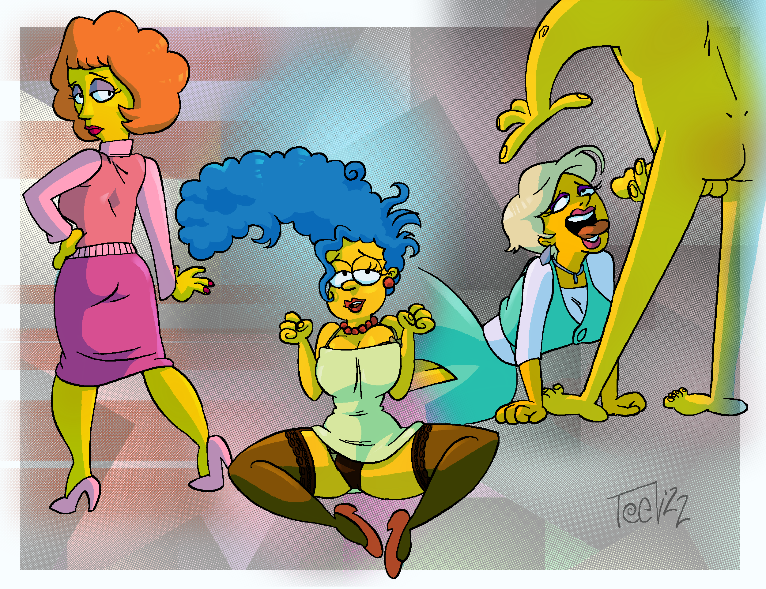 Marge Simpson (20th Century Studios) Rule 34 Image
