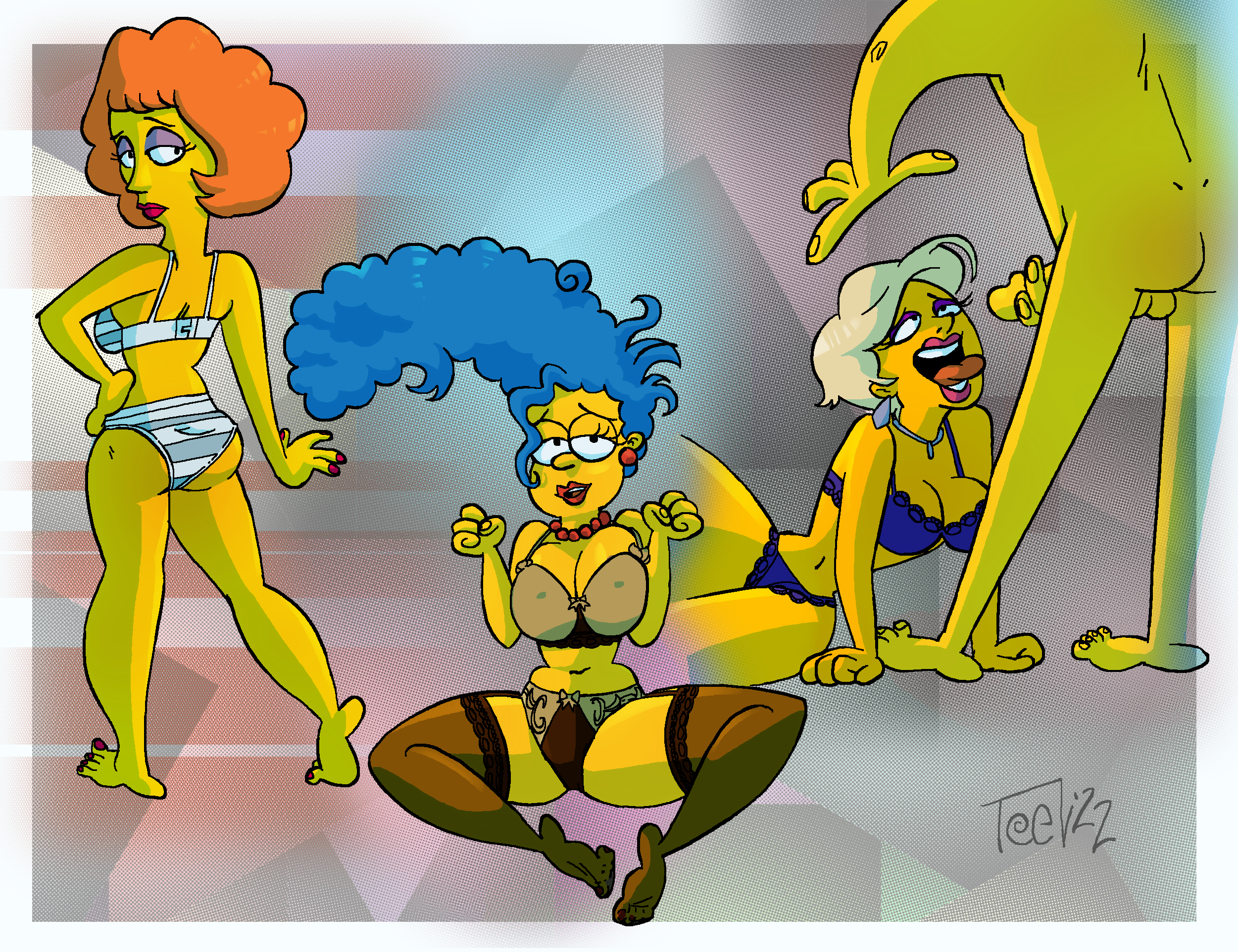 Marge Simpson (20th Century Studios) Rule 34 Image