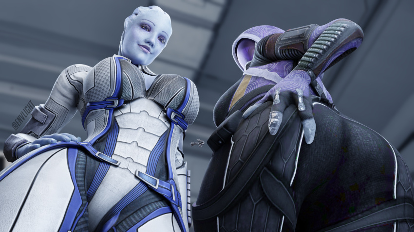 Asari (Liara T'Soni) Rule 34 Image
