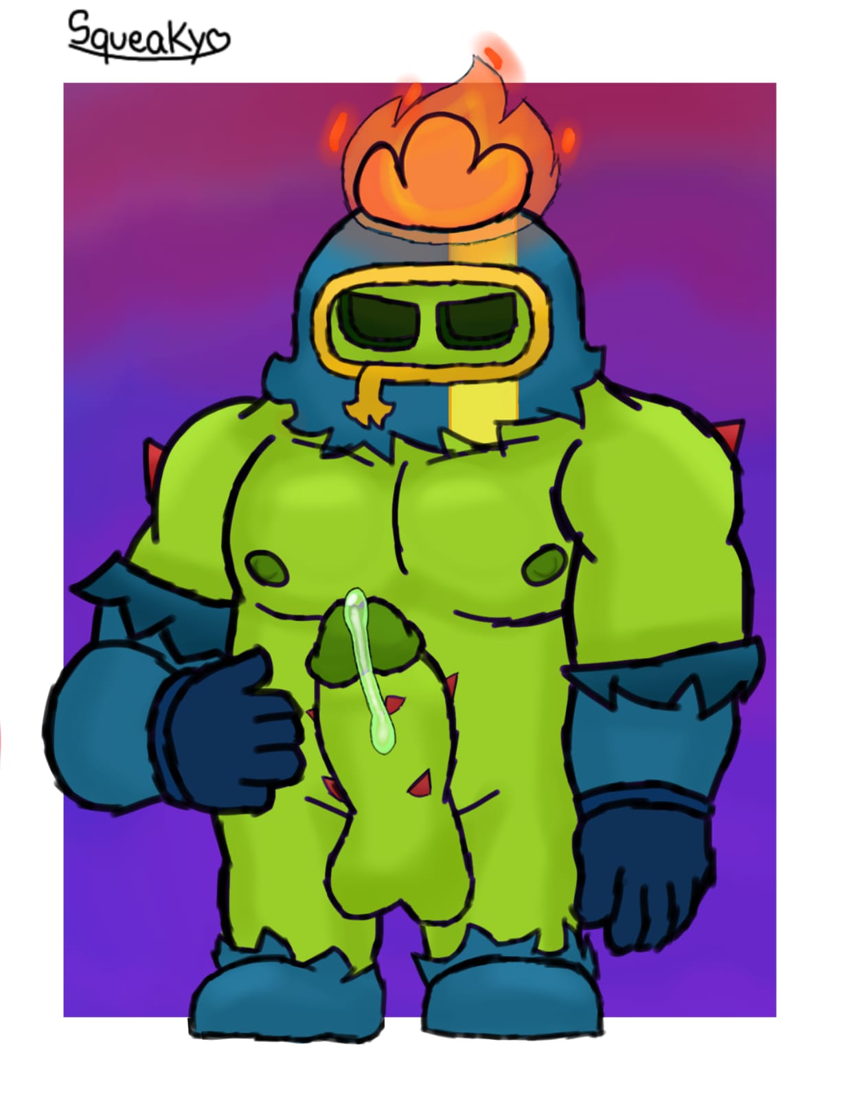 Spike (Brawl Stars) Rule 34 Image