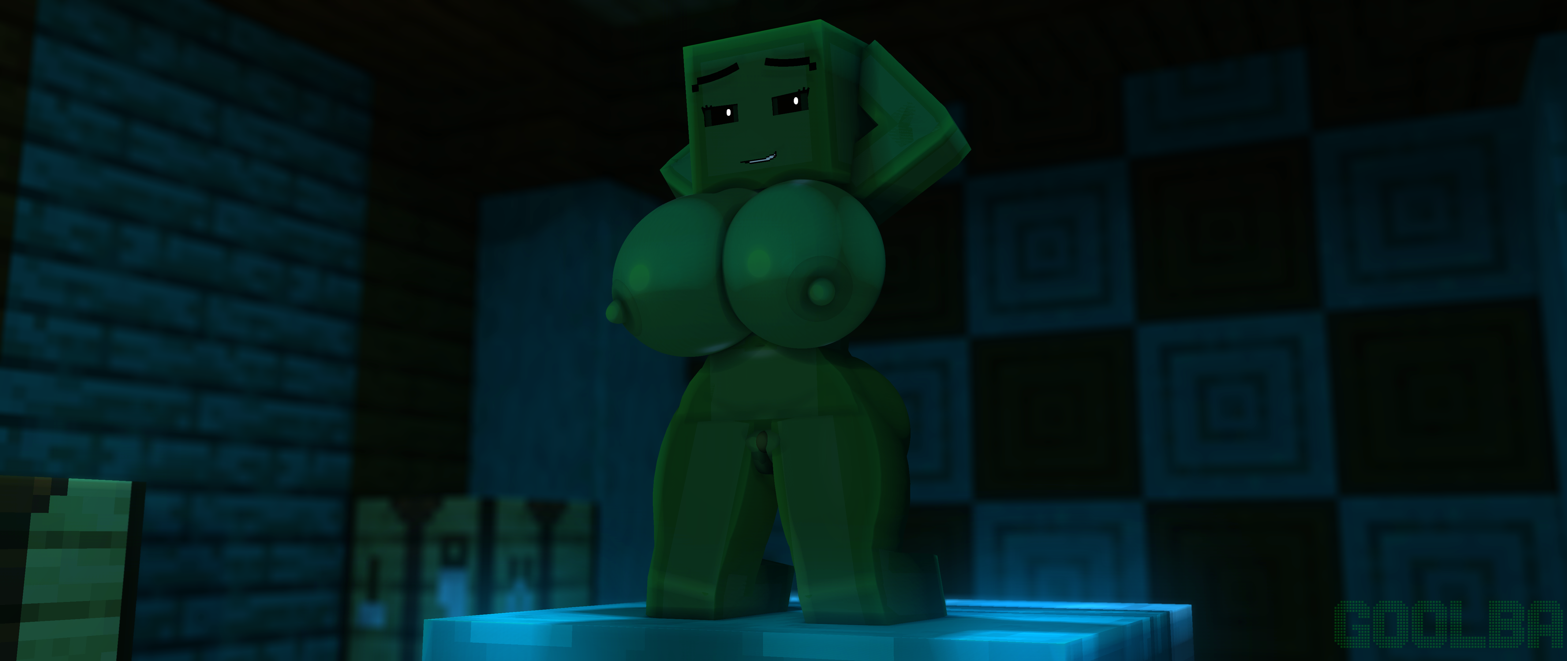 Goolbabe (Minecraft) Rule 34 Image