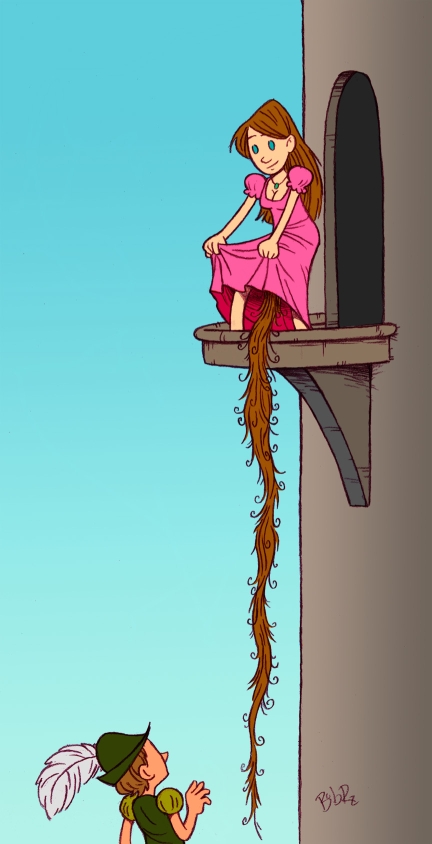 Rapunzel (Fairy Tale) Rule 34 Image