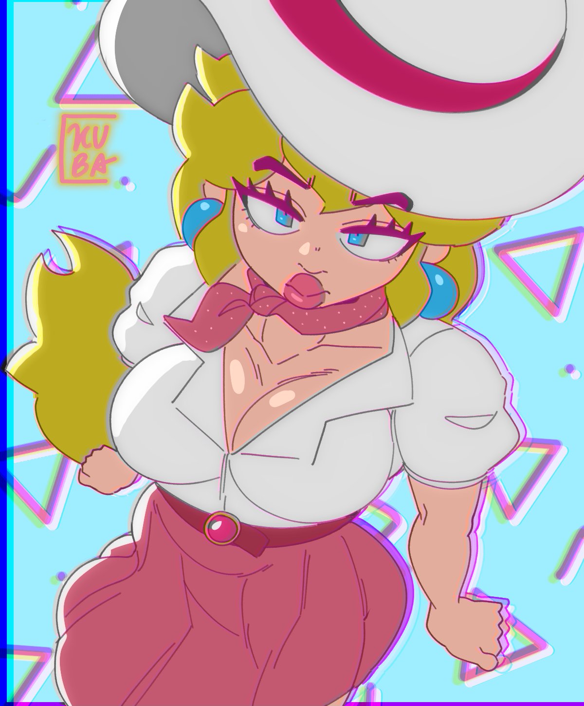 Princess Peach (Mario (Series)) Rule 34 Image