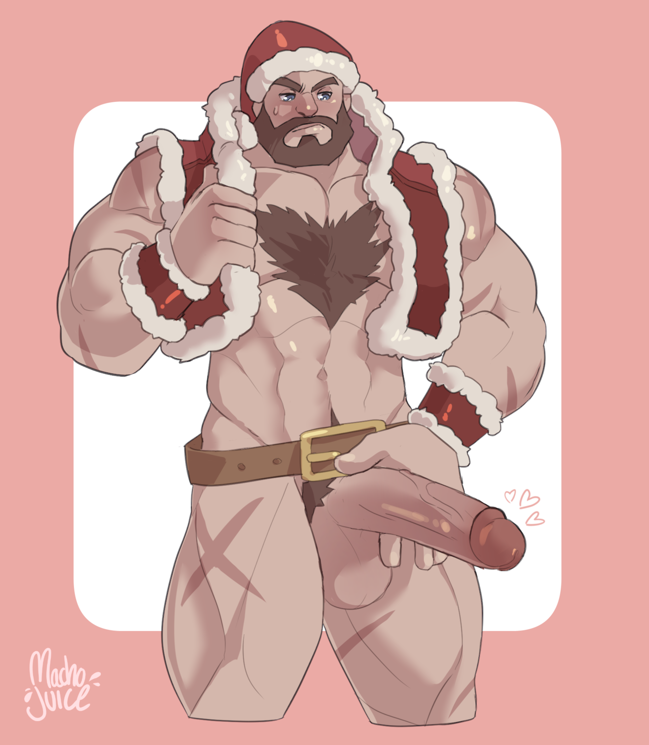 Zangief (Christmas) Rule 34 Image