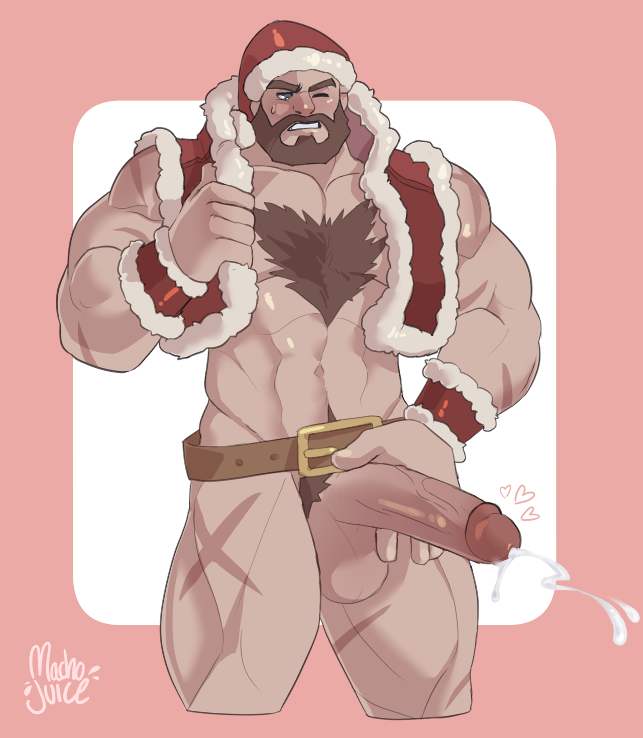 Zangief (Christmas) Rule 34 Image