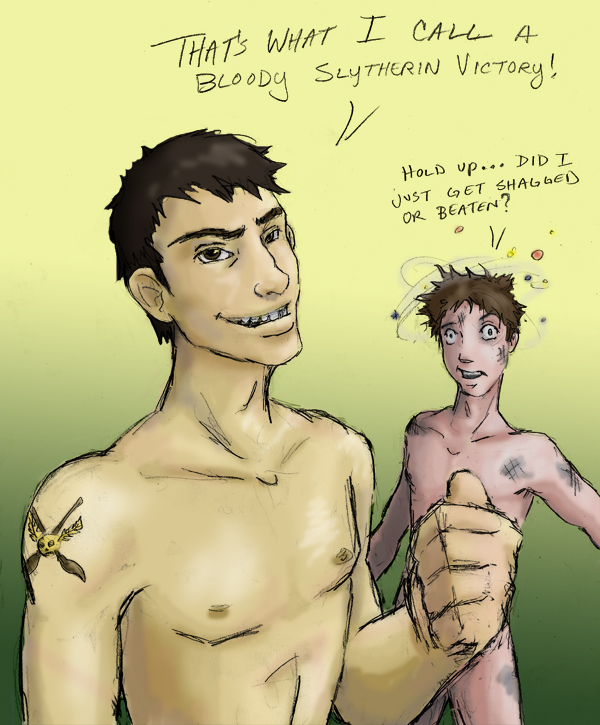 Marcus Flint (Harry Potter) Rule 34 Image