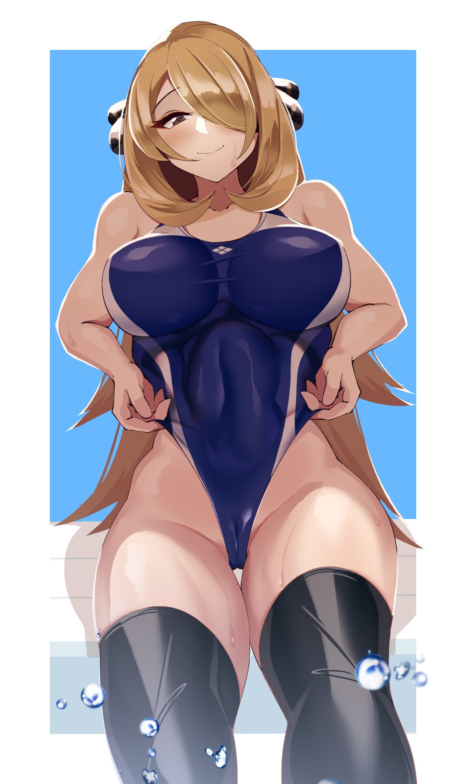 Cynthia (Pokemon) Rule 34 Image