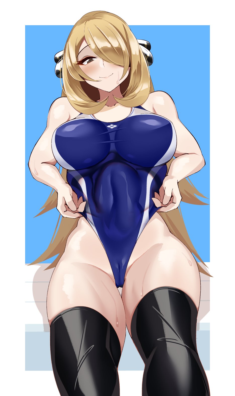 Cynthia (Pokemon) Rule 34 Image