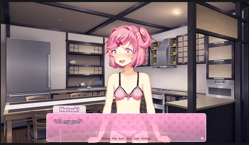 Natsuki (Doki Doki Literature Club) Rule 34 Image