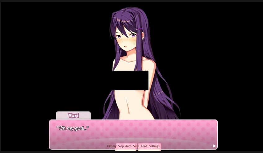 Yuri (Doki Doki Literature Club) Rule 34 Image