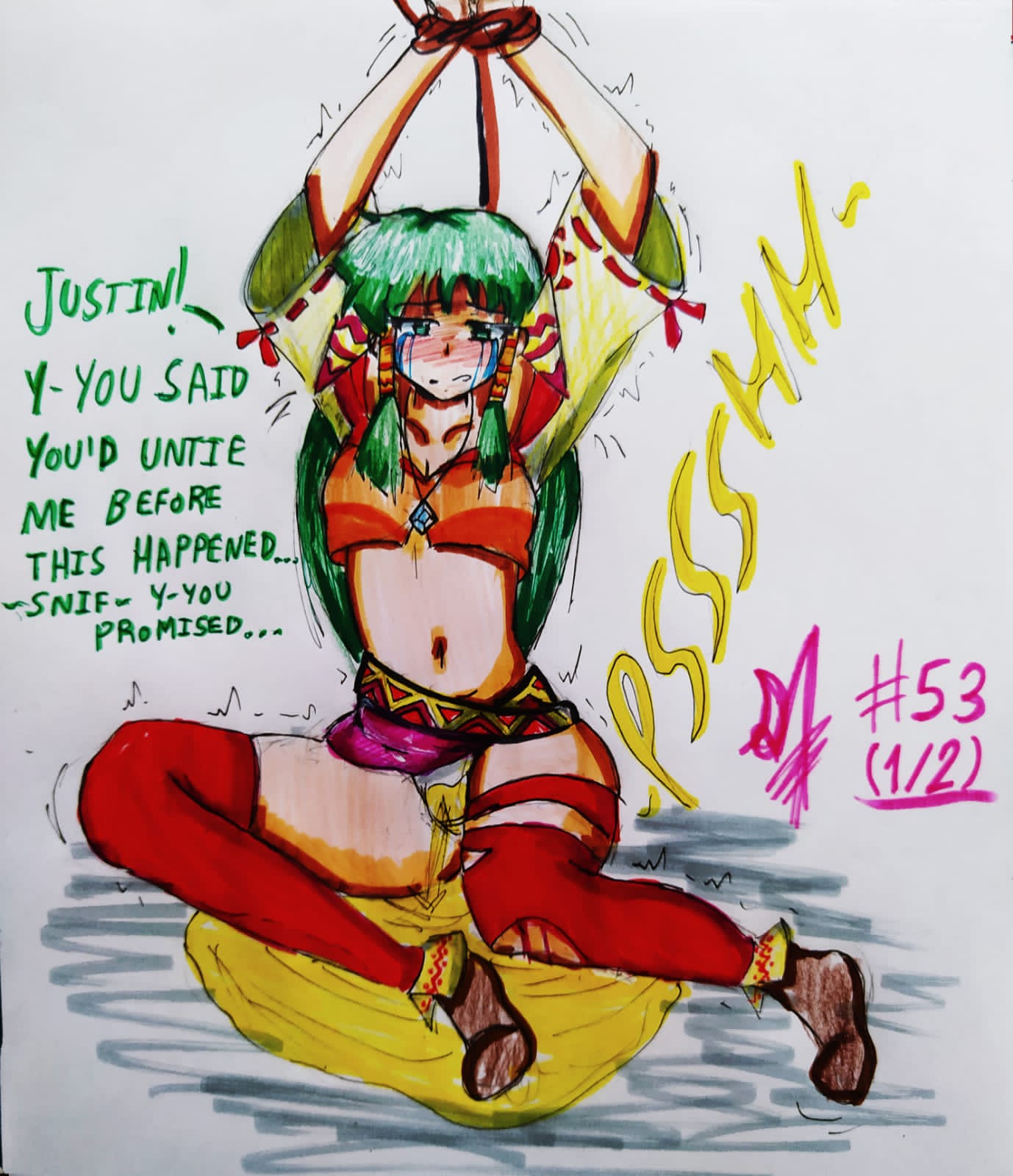 Feena (Grandia) Rule 34 Image