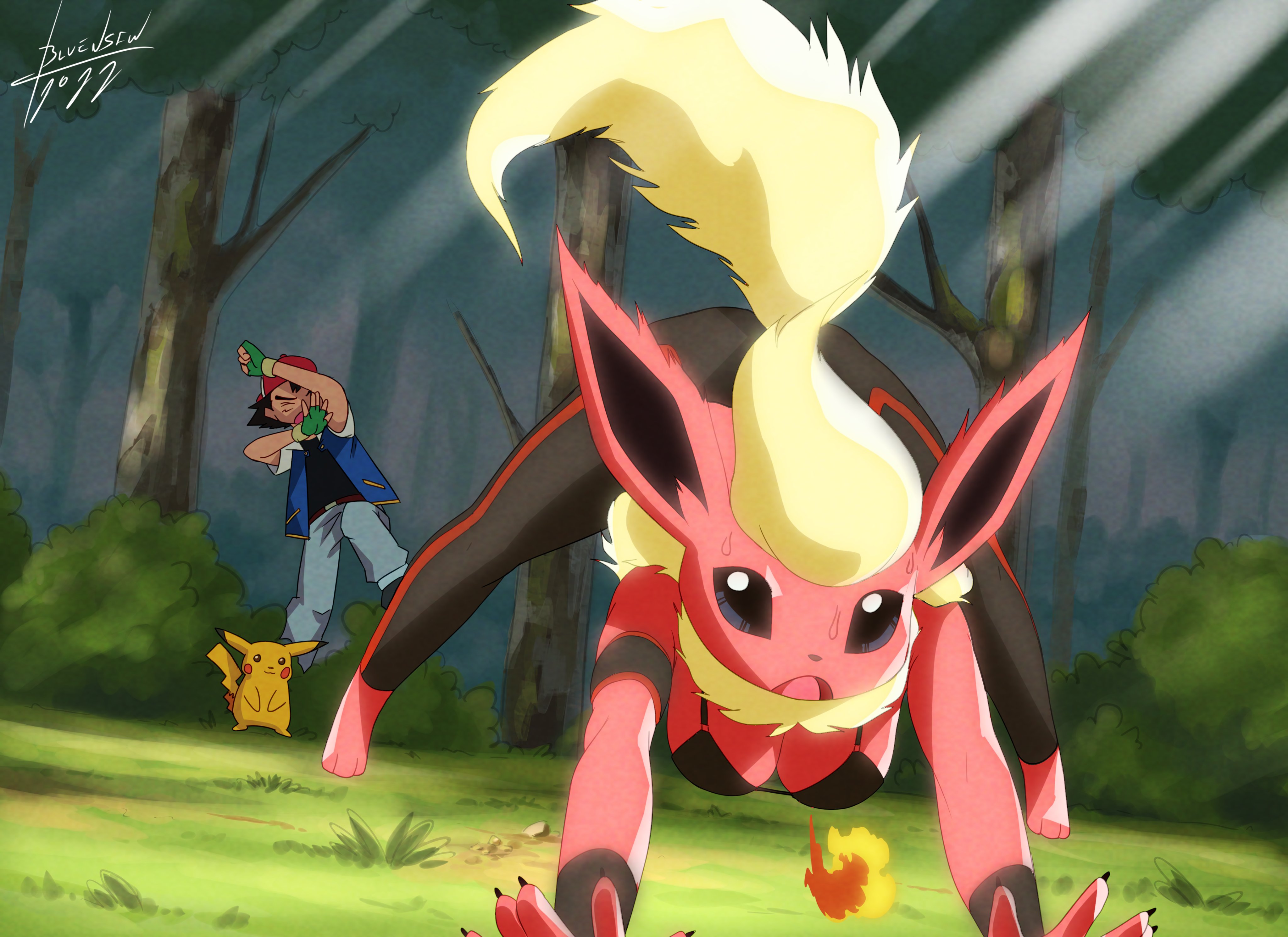 Ash Ketchum (Pokemon) Rule 34 Image