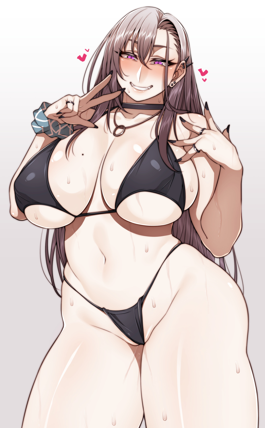 Iroha Akutsu (The Creepy Glasses Girl) Rule 34 Image