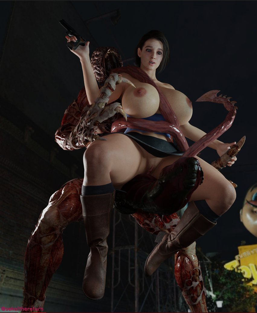 Jill Valentine (Resident Evil) Rule 34 Image