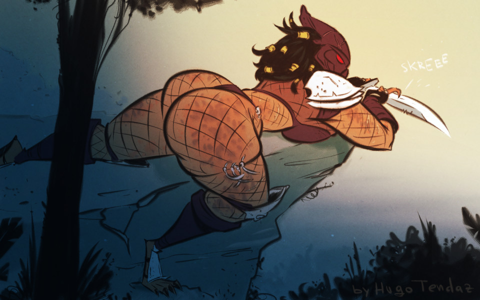 Female Yautja (Predator (Franchise)) Rule 34 Image