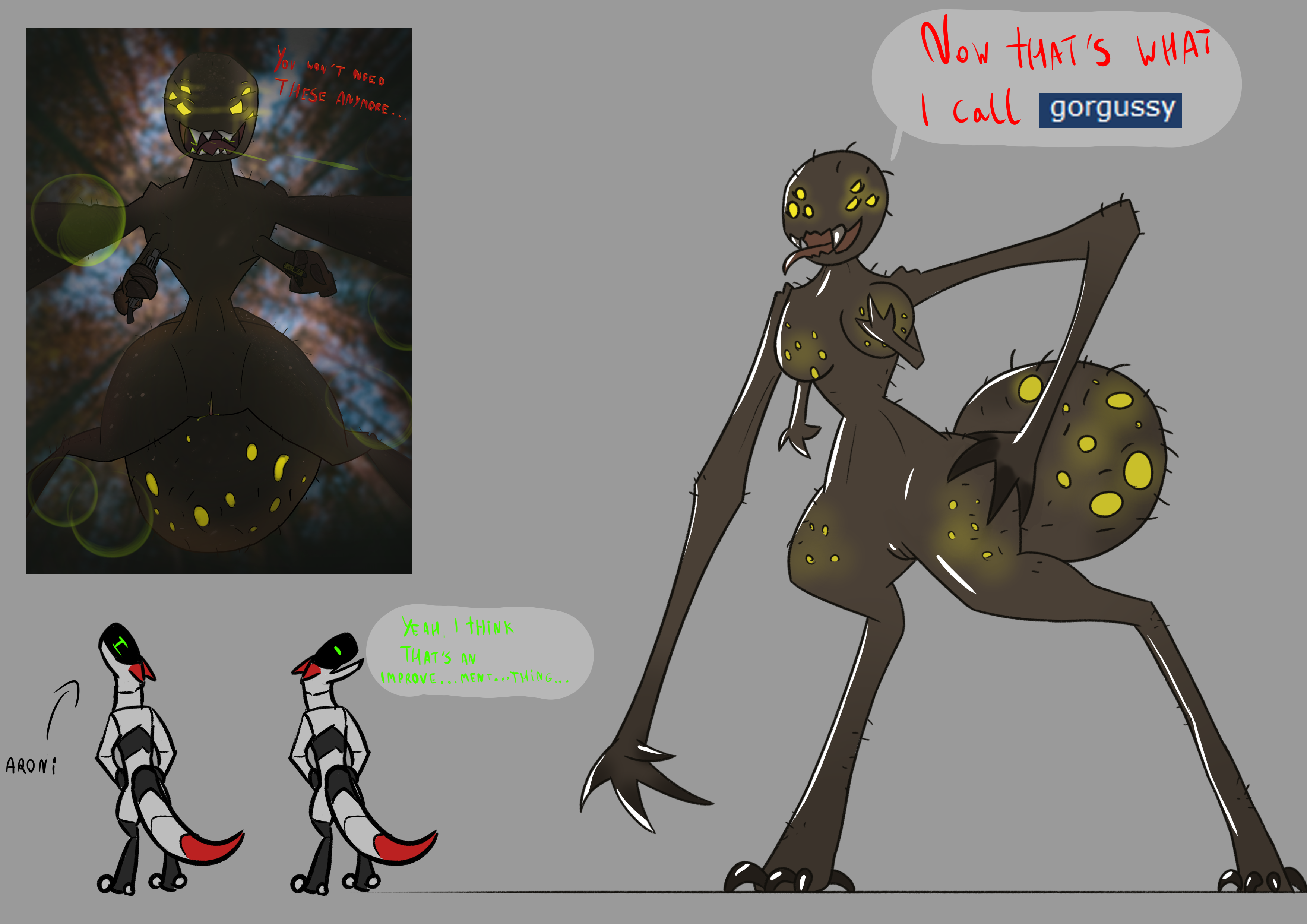 Gorgon (Evolve) Rule 34 Image