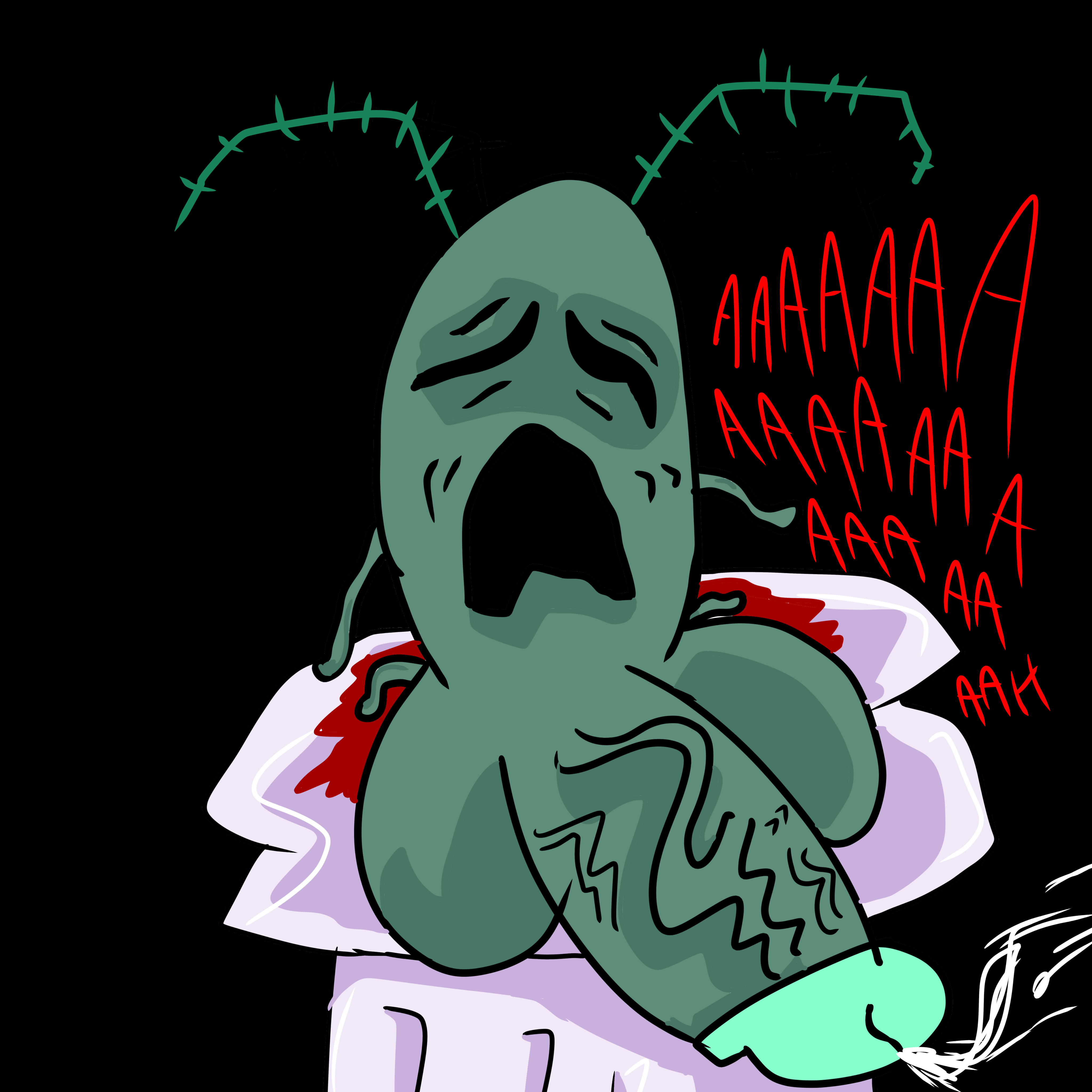 Sheldon J. Plankton (Creepypasta) Rule 34 Image