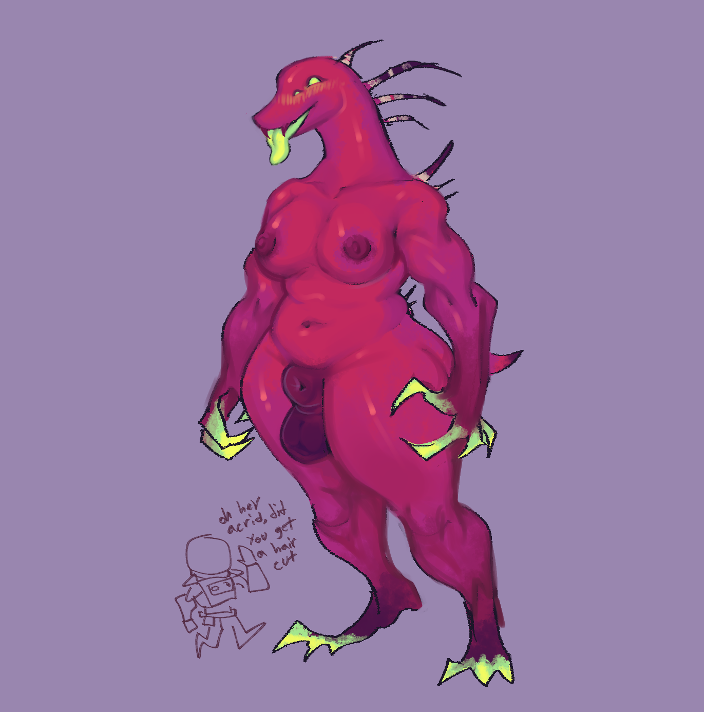 Acrid (Risk Of Rain) Rule 34 Image