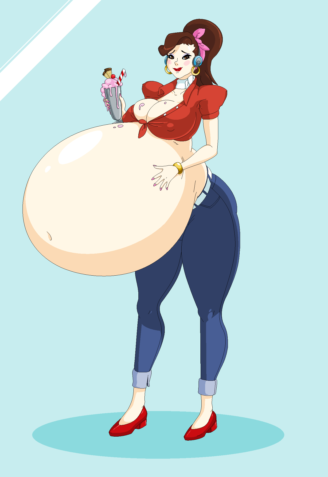 Cruiser D.Va (Overwatch) Rule 34 Image