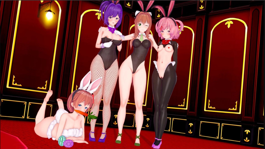 Monika (Doki Doki Literature Club) Rule 34 Image