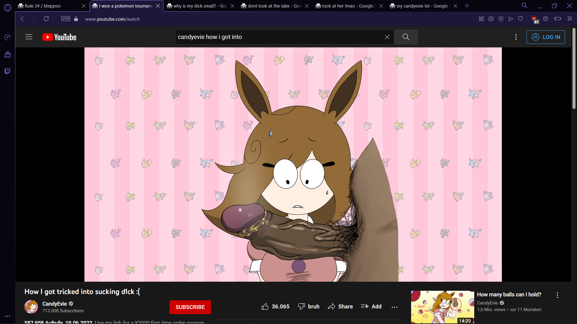 Candyevie (Youtube) Rule 34 Image