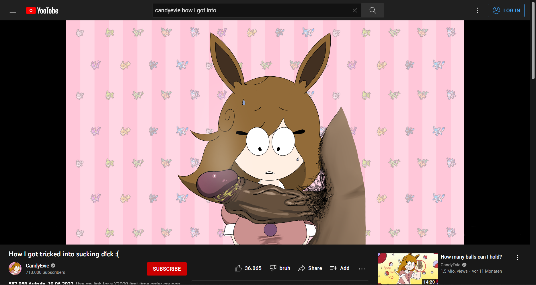 Candyevie (Youtube) Rule 34 Image