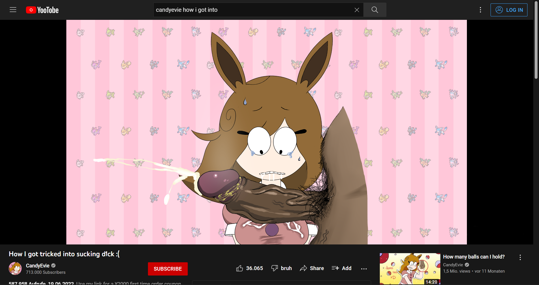 Candyevie (Youtube) Rule 34 Image