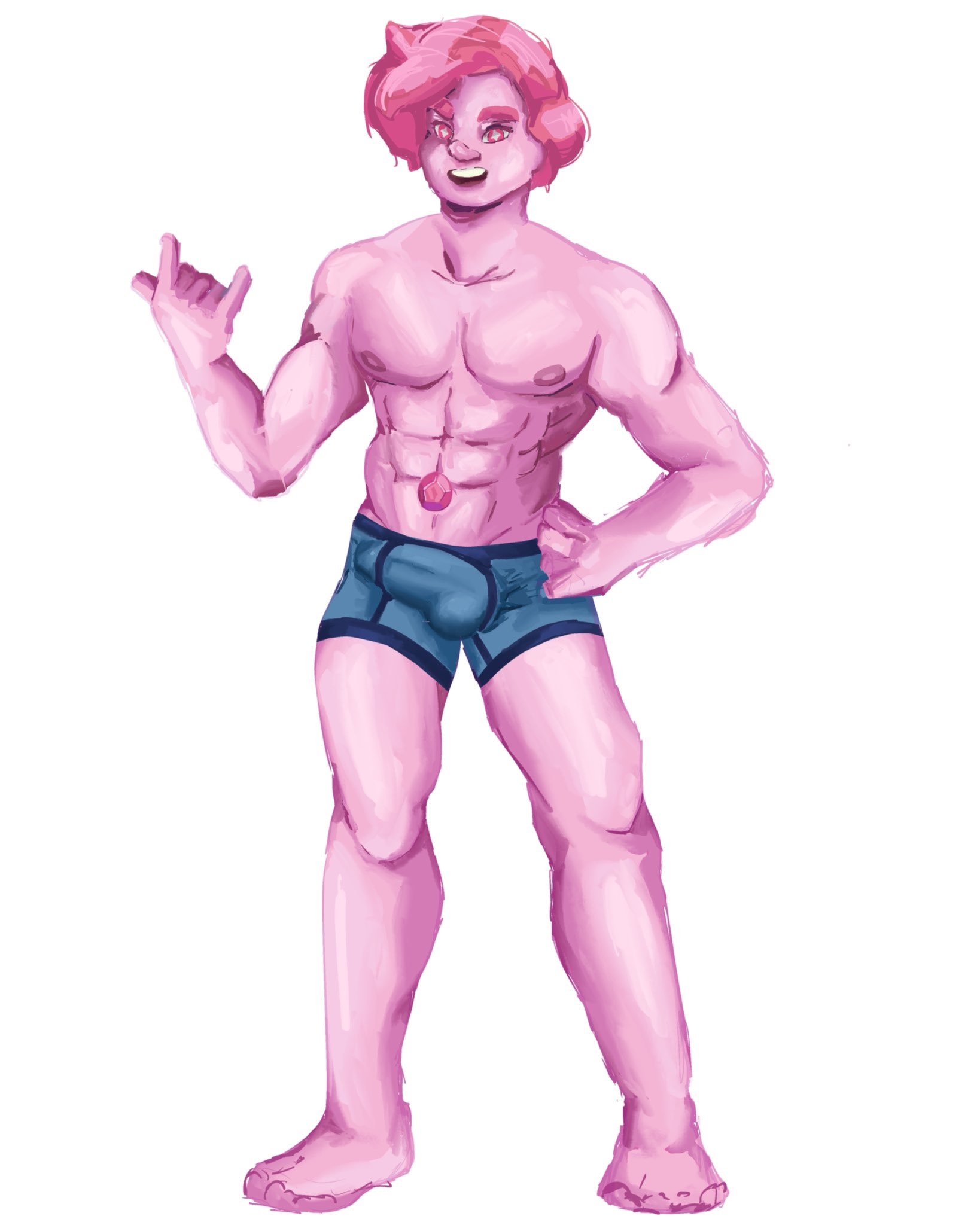 Pink Steven (Steven Universe) Rule 34 Image