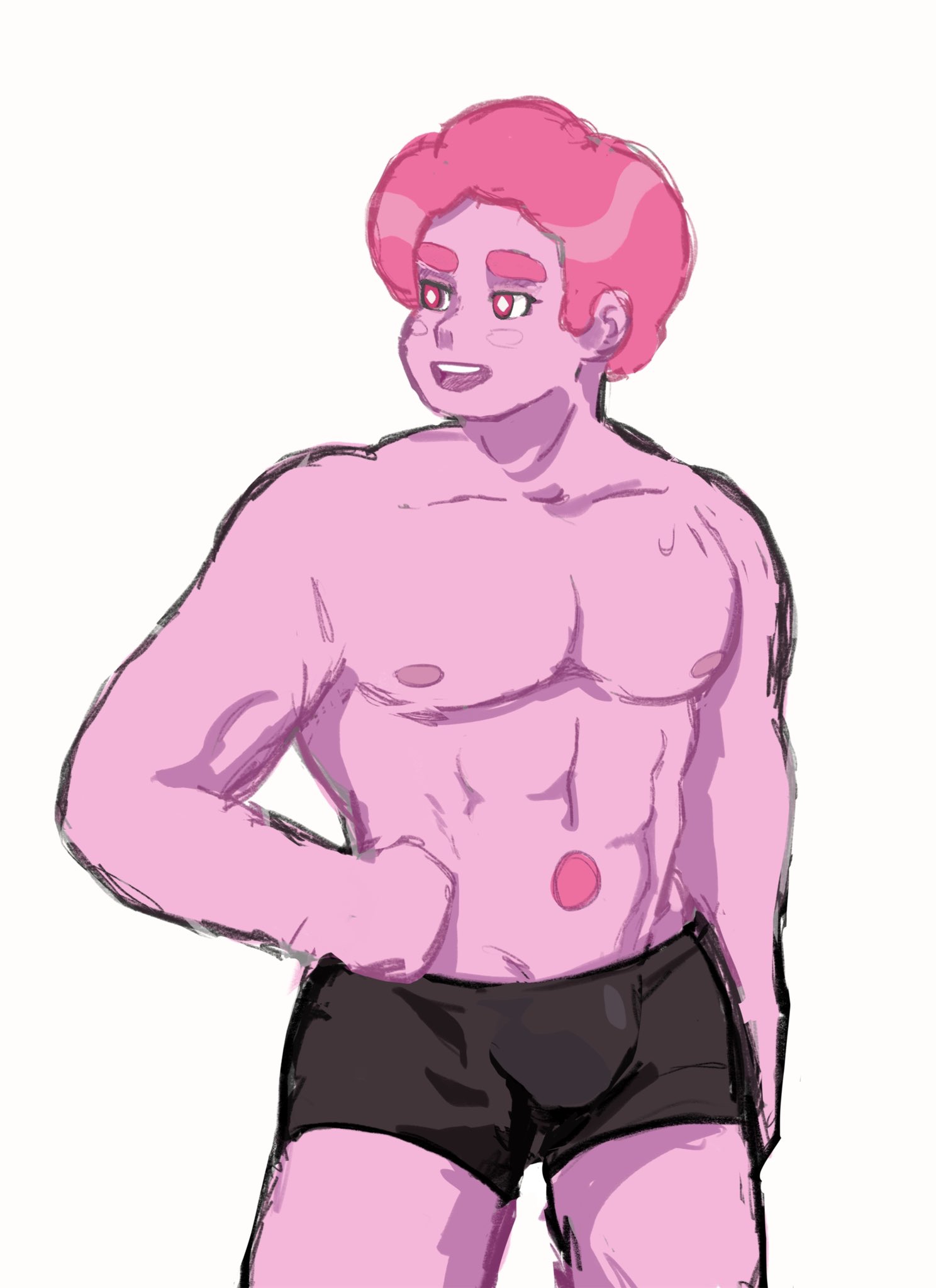 Pink Steven (Steven Universe) Rule 34 Image
