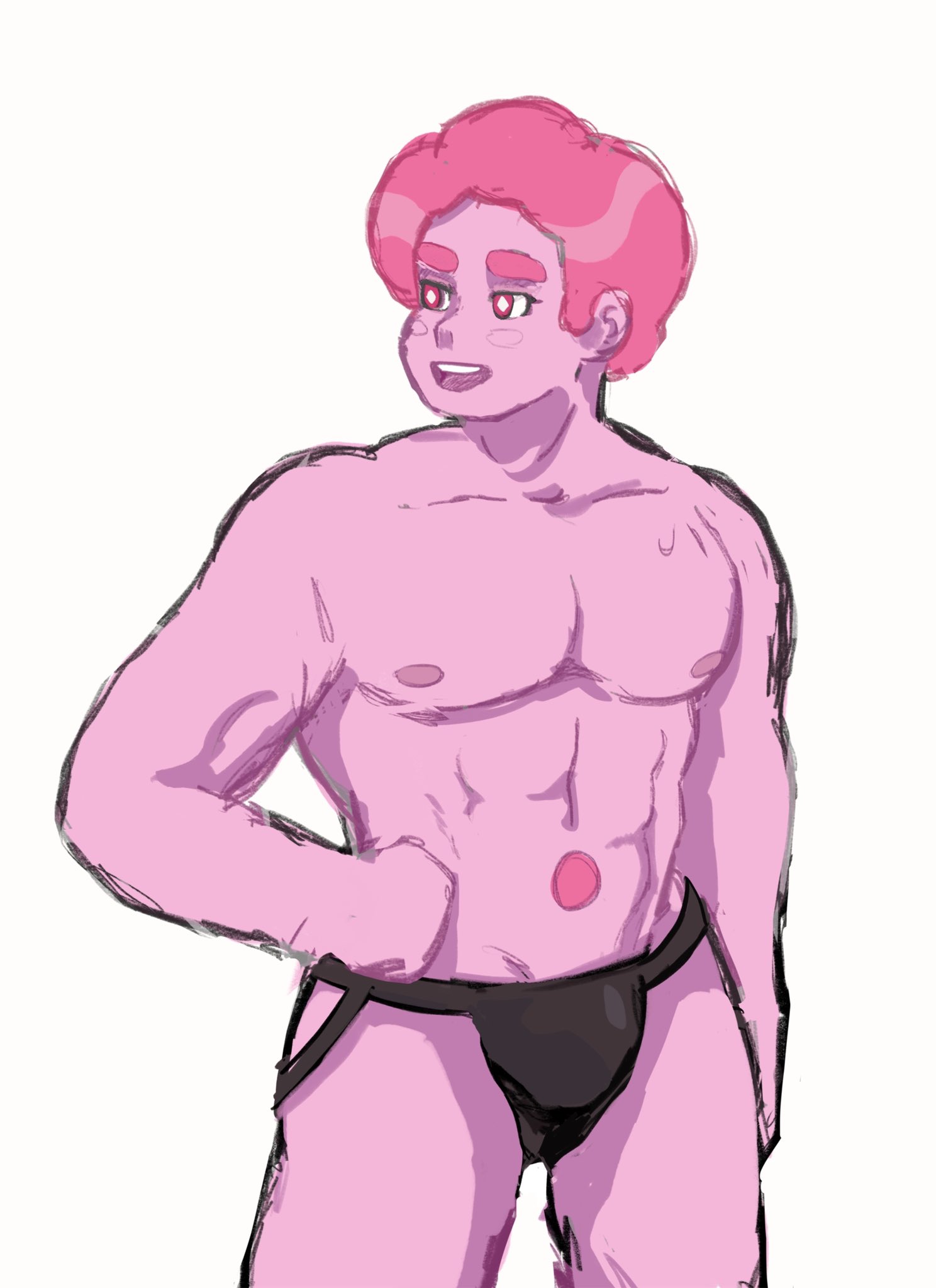 Pink Steven (Steven Universe) Rule 34 Image