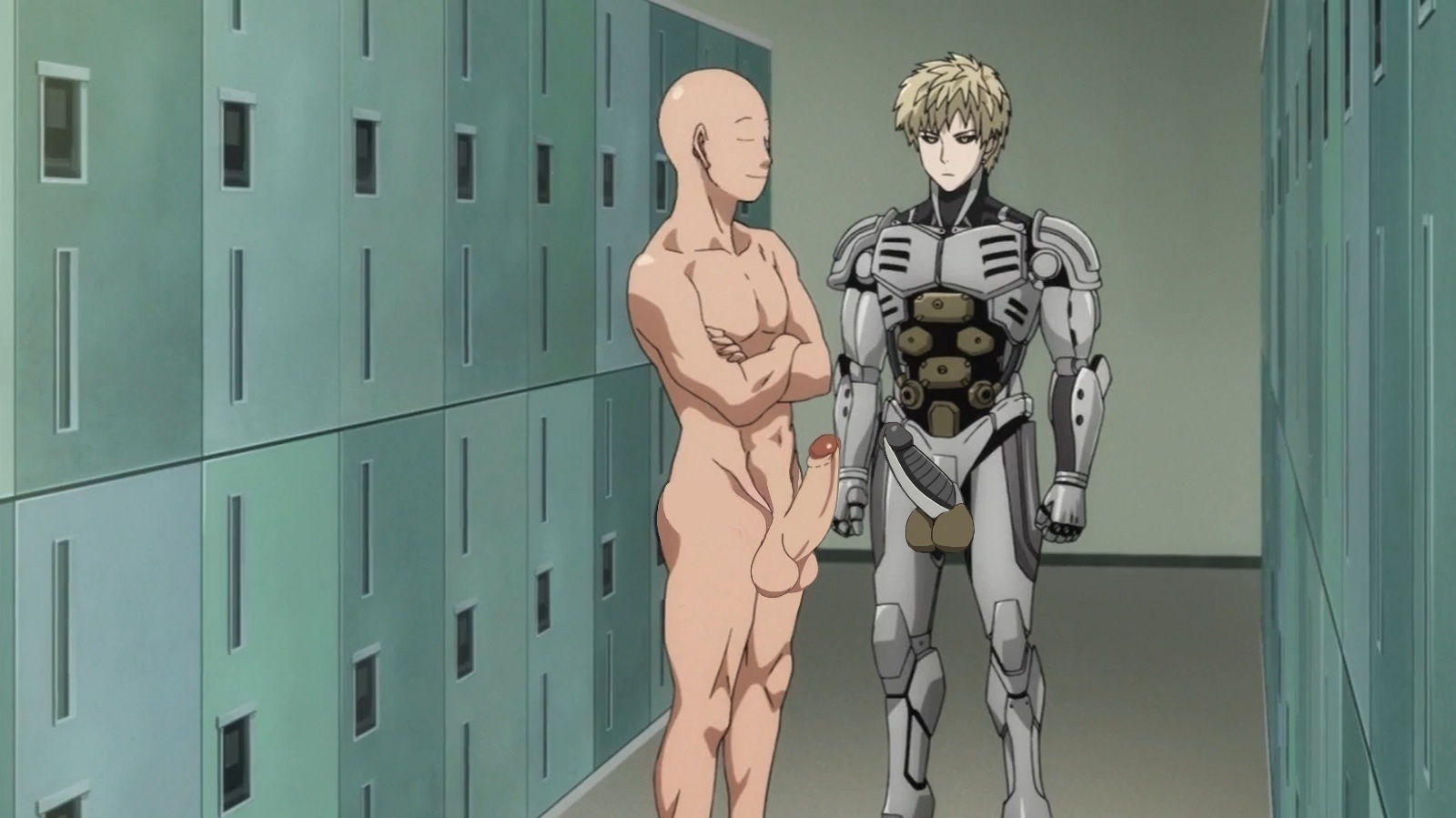 Genos (One-Punch Man) Rule 34 Image