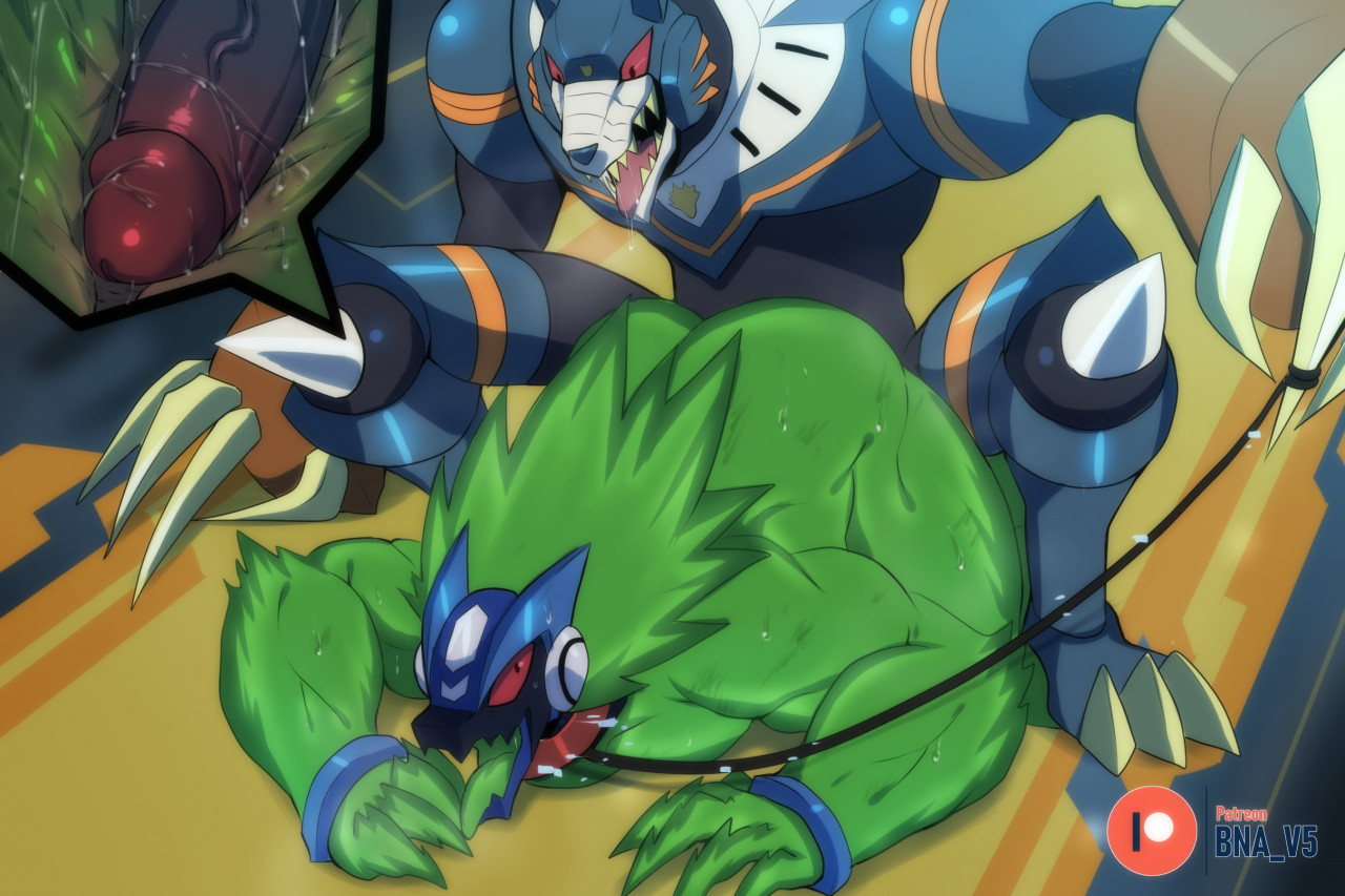 Omega-Xis (Mega Man Star Force) Rule 34 Image