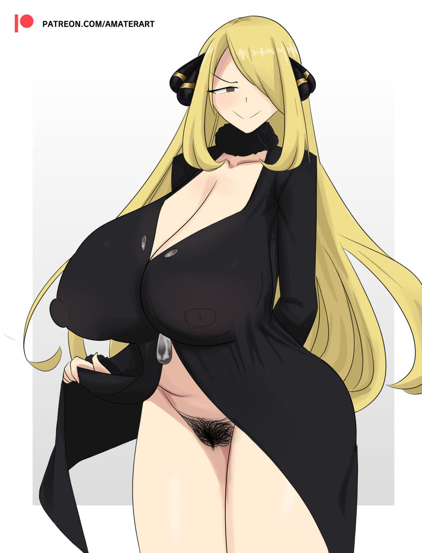 Cynthia (Pokemon) Rule 34 Image
