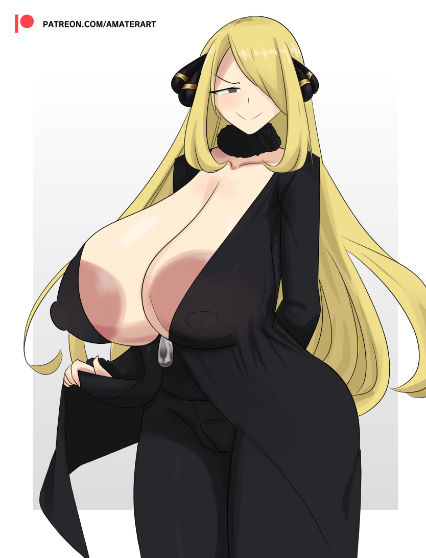 Cynthia (Pokemon) Rule 34 Image