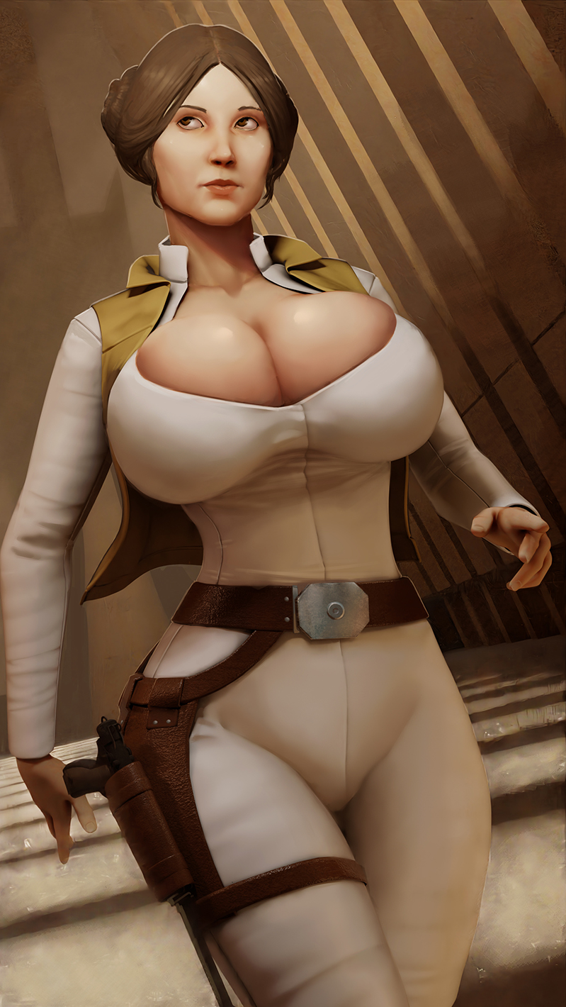 Princess Leia Organa (Star Wars) Rule 34 Image